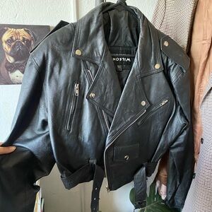 Wilson Black Leather Jacket